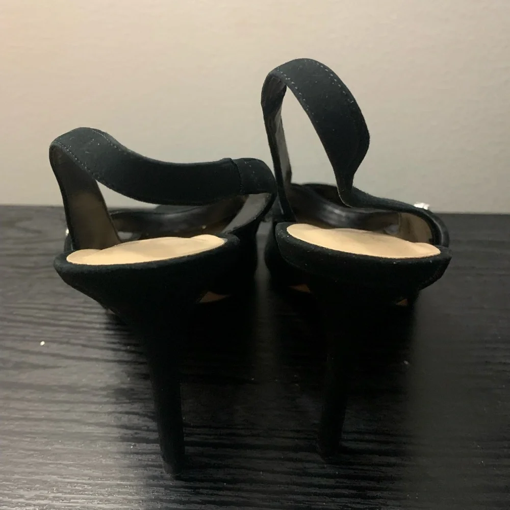 Ann Taylor Black Women's Shoes with Embellishments